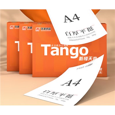 天章 （TANGO）XCGZA4   复印纸    A4 70g 500张*5包 双面打印整箱2500张